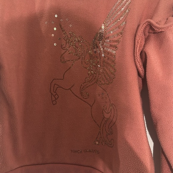 Vince Camuto Pink Sweater with Unicorn Graphic - Picture 11 of 12